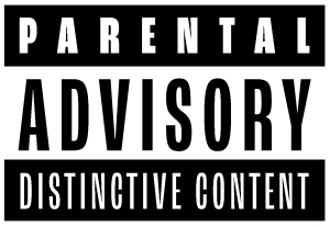 parental advisory distinctive content